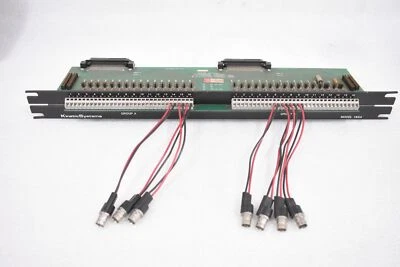 KINETIC SYSTEMS CORPORATION 1854-A2A RACK TERMINATION PANEL, PC302478-I5, 1854 - Image 1 of 4