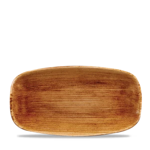 Churchill Stonecast PATINA Vintage Copper Oblong Plate 35,5 x 18,9 cm Porzellan - Bild 1 von 1