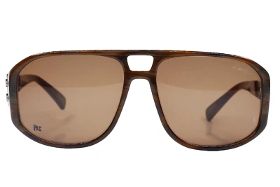 Lanvin SLN502 0G62 коричневый рожок ацетат дизайнер Италии солнцезащитные очки 59-16-140 мм - Изображение 1 из 4