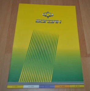 Bogdan UA Model Range Isuzu Chassis Bus Russian Brochure Prospekt - Picture 1 of 5