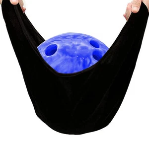 Bowling Ball Carry Bag Polisher Cleaning Wiping Towel Bowling Ball Cleaning Bag - Picture 1 of 11