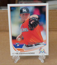 Jose Fernandez RC Miami Marlins 2013 Topps Update Series Card Number US-13