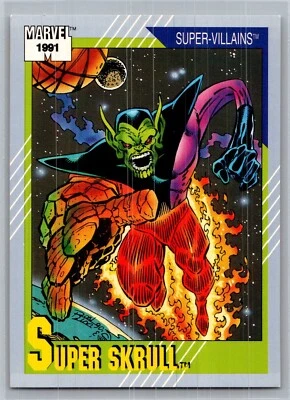 1991 Impel Marvel Universe Series II Super-Villains Super Skrull #62 - Image 1 of 2