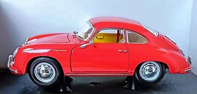 (Vintage) Sunstar '56 Red Porsche 356A 1500 Carrera Coupe 1:18 Diecast-In Box - Image 1 of 4