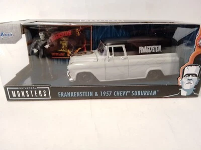 Jada Toys FRAKESTEIN Chevy Suburban 1957+ figurine 1/24 253255032 - Immagine 1 di 3