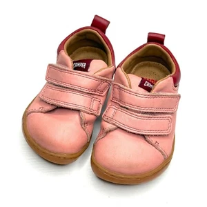 Camper Peu Cami First Walkers Zapatillas de Cuero Zapatos Niño Pequeño Rosa EU 21 US 6 - Imagen 1 de 9