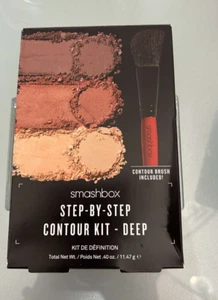 SMASHBOX Step by Step Contour Highlight Kit Deep with Brush 11.47 g L20 - Picture 1 of 7