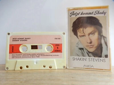 SHAKIN' STEVENS JETZT KOMMT SHAKY KASSETTE TAPE MC 1984 DDR VEB AMIGA LIZENZ - Bild 1 von 4