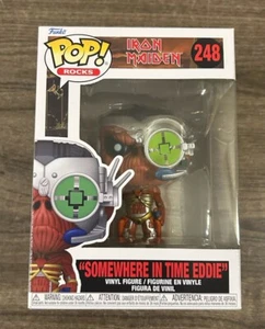 Funko Pop! Rocks - Iron Maiden - "Somewhere in Time Eddie" #248 ¡Nuevo! - Imagen 1 de 6