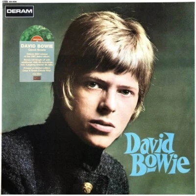David Bowie David Bowie Double 12" Vinyl Limited Edition Clear&Green Cloudy NEW - Image 1 of 4