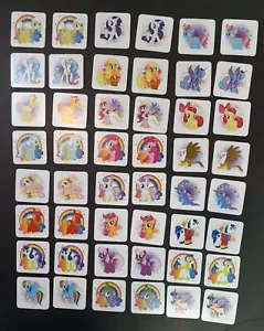 Memory Game My Little Pony Edition ALL 48 CARDS ONLY Memory Match Game 2013 - Picture 1 of 6