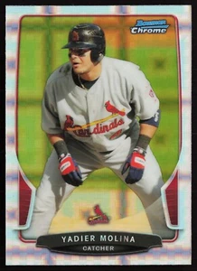 2013 Bowman Chrome Retail X-Fractor Yadier Molina #210 - St. Louis Cardinals - Picture 1 of 2