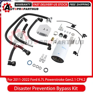 Disaster Prevention Bypass Kit For 2011-2022 Ford 6.7L Powerstroke Gen2.1 CP4.2 - Picture 1 of 12