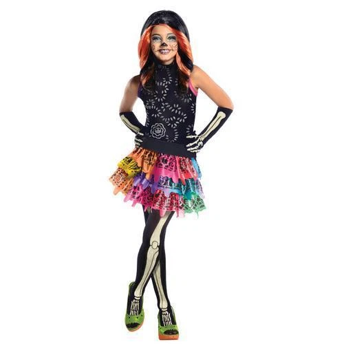 Skelita Calaveras Monster High Child Costume Rubies 886700
