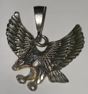Vintage H's USA Sterling Silber 925 Adler Anhänger 6,7 Gramm - Bild 1 von 5