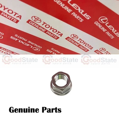 Genuine Toyota Prado 120 Series LJ KZJ KDJ GRJ Front Suspension Lower Arm Nut - Image 1 of 2