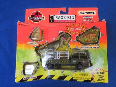 Matchbox Jurassic Park The Lost World-1997-Rage Rig Wrecking Tyrannosaurus*T-Rex - Image 1 of 4