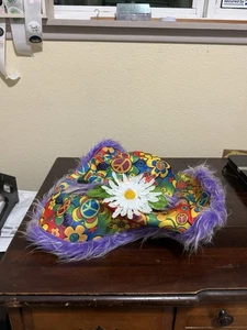 Geist Halloween Hippie Kostüm Hut Neu mit Etikett  - Bild 1 von 8