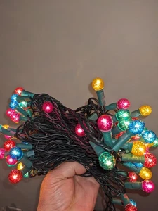 String LED Lights~70-Count~G15 Globe Bulb Multicolor~Party, Christmas Decoration - Picture 1 of 12