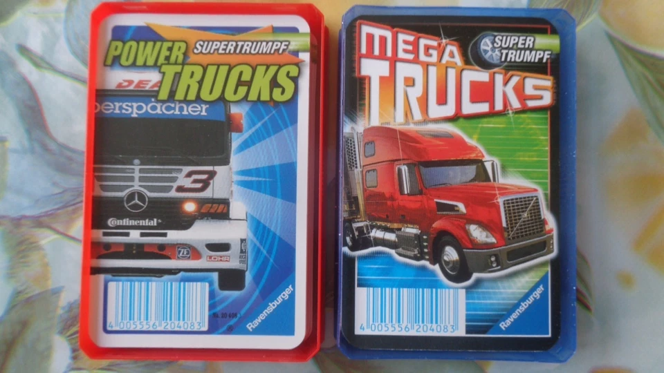 Quartett Trucks Ausgabe 1999 und 2007 - Bild 1 von 1