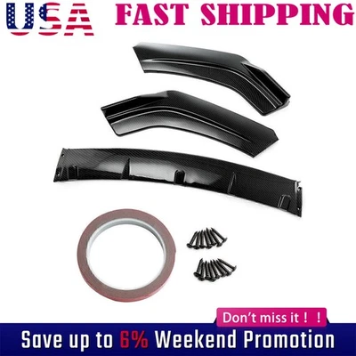 Kit de carroceria divisor spoiler labial parachoque dianteiro para carro Mercedes-Benz  - Imagem 1 de 4