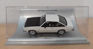 OPEL MANTA B GT/E, 1975-1981, SCHUCO, 1:43, WEISS/SCHW. MOTORHAUBE, NEUWERTIG. - Bild 1 von 7