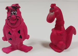 Flintstones Fred Dino Cocoa Fruity Pebbles Cereal Prize 1987 PVC figures - Picture 1 of 4