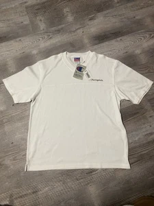 Neu mit Etikett Champion Shirt weiß Large Authentic Apparel Bekleidung Baumwolle/Polyester - Bild 1 von 4
