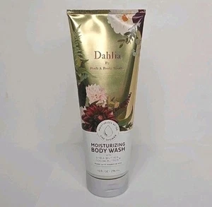 Bath & Body Works Dahlia Moisturizing Body Wash Shea Cocoa 10oz Discontinued NEW - Bild 1 von 2