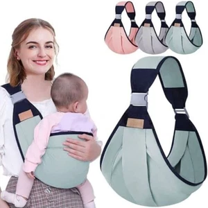 Easy Carrying Wrap Front Holding Ring Sling Baby Carrier Toddler Carrier - Picture 1 of 19