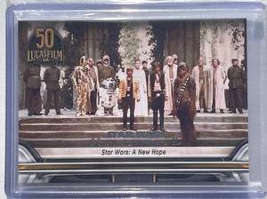 Star Wars Masterwork 2021, Lucas Film 50th Parallel Chase Card LFA-2 - Picture 1 of 6