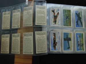 ONE COMPLETE SET CIGARETTE CARDS PLAYERS AIRCRAFT OF THE ROYAL AIR FORCE - Picture 1 of 1