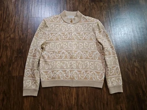 St. John Sport by Marie Gray women's white jacket, size M - Picture 1 of 13