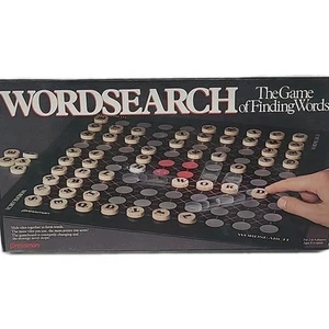 Vintage Wordsearch The Game of Finding Words! by Pressman Vtg 1988 Complete CIB - Picture 1 of 12