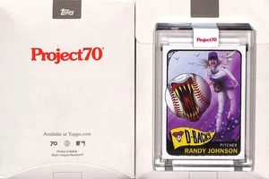 2021 TOPPS PROJECT 70 #214 1965 RANDY JOHNSON -ARIZONA DIAMONDBACKS- ALEX PARDEE - Picture 1 of 2