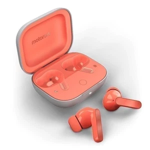 Motorola Moto Buds (XT2443-1) Bluetooth 5.3 ANC IPX4 Clear Calls - Pink NEW - Picture 1 of 4