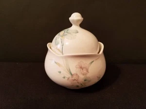 Mikasa Sugar Bowl & Lid Rondo French Iris EJ902 - Picture 1 of 9