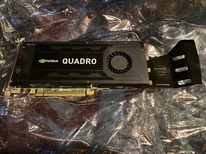 NVIDIA Quadro K4000 3GB GDDR5 Dual Display Port DVI Graphics Card - Bild 1 von 5