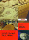 Investments, Vol. 1: Portfolio Theory And Asset Pricing By Elton, Edwin J., Gru
