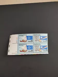 US Stamps SCOTT #2506-2507 PLATE BLOCK OF 4. MNH. Free shipping! - Picture 1 of 2