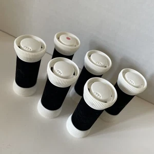 Remington Hot Roller Model H5600 6 Large White Replacement Curlers - Picture 1 of 3