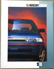 1993 Mercury Tracer USA Brochure, 12 Pages