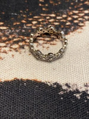 Pandora Anello Fiore Orientale 191000CZ-52 Mis.52 Dazzling Oriental Blossom Ring - Immagine 1 di 4