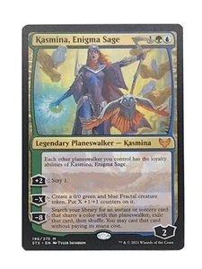 MTG Kasmina, Enigma Sage Strixhaven 196/275 Regular Mythic (NM) WotC Magic 2021 - Picture 1 of 4