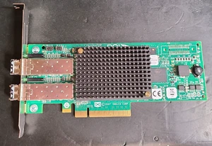 HP 697890-001 Emulex LPE12002 82E 8GB Dual Port PCI-E Fibre Channel HBA Adapter - Picture 1 of 7