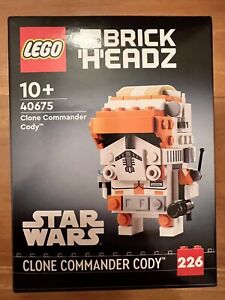 Lego 40675 Brickheadz Star Wars Clone Commander Cody- Brand New & Sealed