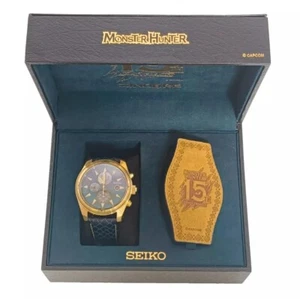 SEIKO x Monster Hunter 15th Anniversary Limited Watch Zinogre wristwatch japan - Picture 1 of 7