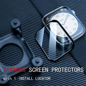 2-Packs Clear 3D Watch Screen Protector For iWatch Series 10 9 8 7 6 5 4 3 Ultra - Picture 1 of 13