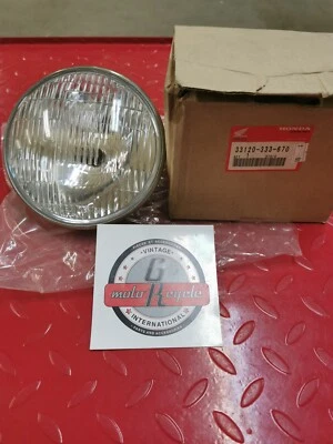 FARO NUEVO HONDA CM200 CM400 CM450E CB250 CB350 CB400 CB450 33120-333-670 H13 Foto 1 de 4