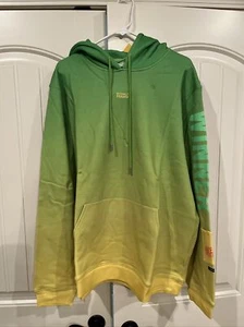 Dave & Buster's x Bobble Haus Hoodie Gr. Medium grün/gelb verblasst BRANDNEU - Bild 1 von 6